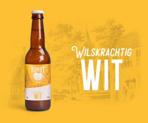 Wilskrachtig Wit - Borst Bier